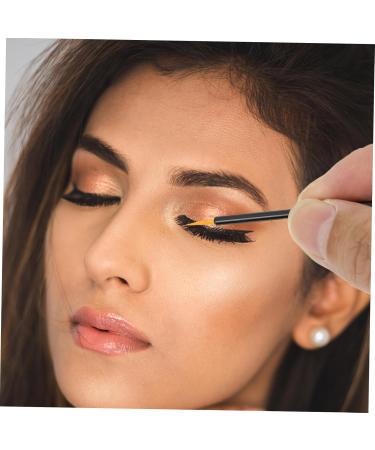 HAPINARY 100pcs Disposable Eyeliner Brush Eye Wing Liner Cosmetic Eye Gel Eyeliner Pencil Makeup Gadgets 9x6.5cm As Shown - Buy Online on SooperMarket.com