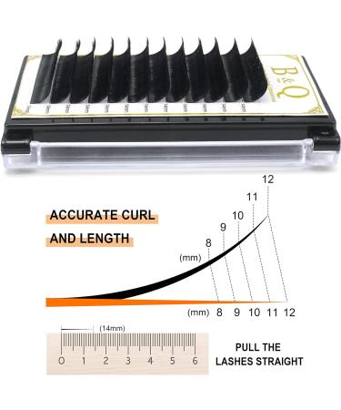 Easy Fan Lashes C-0.07-13 | Russian Volume Eyelash Extensions | Self Fanning Lashes | 13mm C Curl - Buy Online on SooperMarket.com