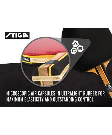 STIGA Apex Table Tennis Racket with ACS Technology - Performance-Level Control - Buy Online on SooperMarket.com