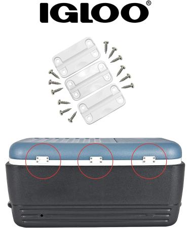 Igloo Cooler Latch and Hinge Plastic Parts Kit - Buy Online on SooperMarket.com