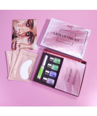 PERMANIA Lash Lift Kit - Professional Eyelash Perm & Brow Lamination for Beginners | Lasts Up to 6 Weeks | Salon-Grade Results - Buy Online on SooperMarket.com