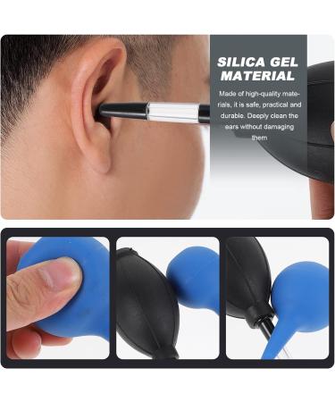 FOMIYES Ear Cleaning Tool 2Pcs - Squeeze Bulb Syringe Ear Cleaners for Adults (Assorted Color) - Handheld Ear Cleaning Bulb - Buy Online on SooperMarket.com