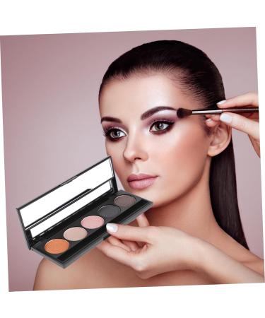 PLAFOPE 2pcs 5 Eyeshadow Case Eye Shadow Cosmetics Palette Eyeshadow Empty Case Travel Pack Child Bracket - Buy Online on SooperMarket.com