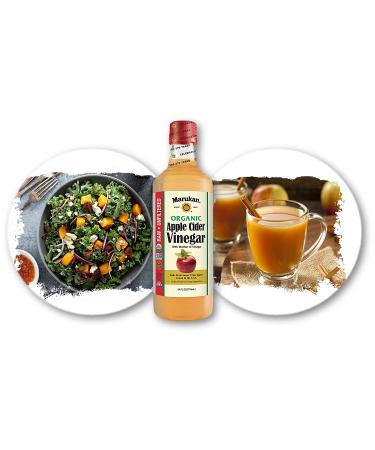 Marukan Organic Apple Cider Vinegar 24 fl oz Glass Bottle - Pack of 1 - Buy Online on SooperMarket.com