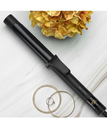 Hot Tools Pro Artist Black Gold Digital Curling Iron 1-1/4 inch - Medium Loose Curls and Tousled Waves - Buy Online on SooperMarket.com