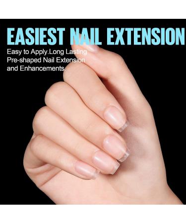 TOMICCA Extra Short Coffin Nail Tips - 450Pcs Soft Gel Tips for Nail Extension | Matte Finish Fake Nails in 15 Sizes with Storage Box - Buy Online on SooperMarket.com
