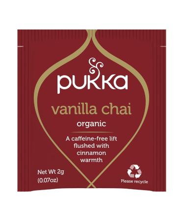 Pukka Vanilla Chai Organic Caffeine free - 60 Tea Bags - Pack of 3 - Buy Online on SooperMarket.com
