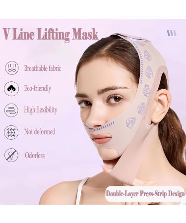 Buy Reusable V Line Mask - Breathable & Comfortable Chin Strap for Women - Pink | International Shipping Available - Buy Online on SooperMarket.com
