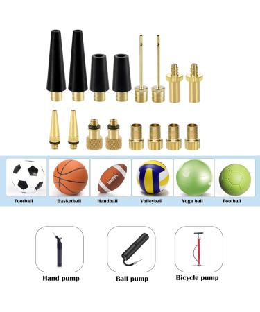 16 Piece Professional Bicycle Valve Adapter Set | French Valve & All Valve Compatibility | Includes Sorting Box - Buy Online on SooperMarket.com