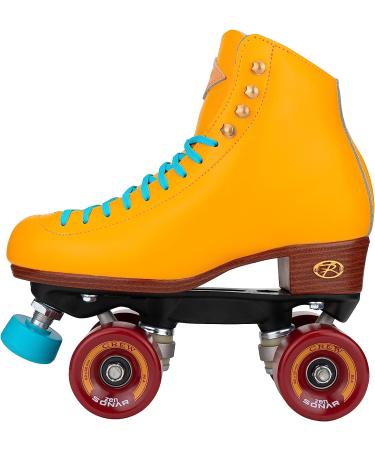 Riedell Crew Outdoor Quad Roller Skate - Turmeric, Size 8 - Buy Online on SooperMarket.com