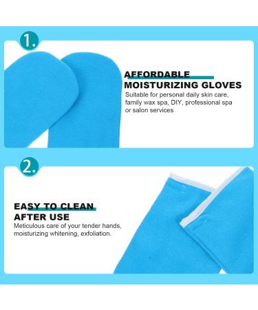 FOMIYES Lotion Gloves Heated Gloves 1 Pair Hand Mask Care Gloves Flannel Insulation Wax Film Gloves Moisturizing Hand Gloves - Buy Online on SooperMarket.com