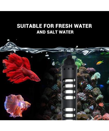 100W Submersible Aquarium Heater with Dual Temperature Displays - Ideal for Fish Tanks, Turtles, and Betta Fish - Buy Online on SooperMarket.com
