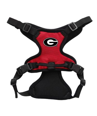 Littlearth Unisex-Adult NCAA Georgia Bulldogs Front Clip Pet Harness, Team Color, Large