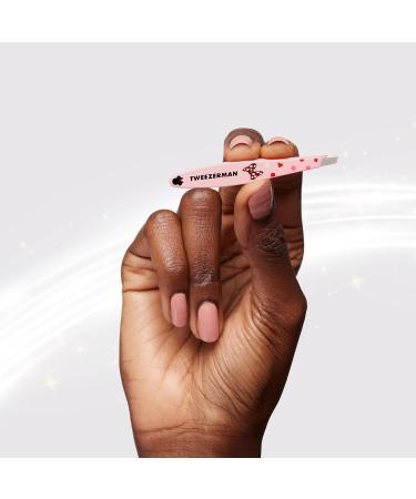 TWEEZERMAN Disney Minnie Mouse Bowtiful Brows Mini Tweezers - Slanted Amazon Exclusive for Perfect Brows | International Shipping Available - Buy Online on SooperMarket.com
