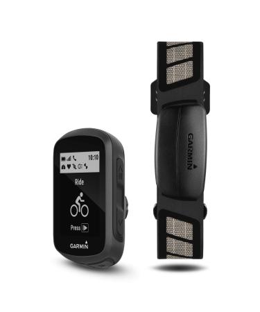 Garmin Edge 130 Plus Bundle, GPS Cycling/Bike Computer with Sensors and HR Monitor, Download Structure Workouts, ClimbPro Pacing Guidance and More (010-02385-10)