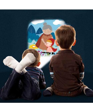 Pueri Projector Flashlight for Kids - 4 Educational Stories | Best Toys for Learning & Fun - Buy Online on SooperMarket.com