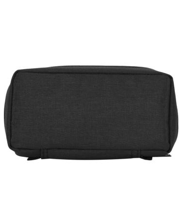 Portable Insulin Cooler Protector Bag Organizer Insulation Cooling Pouch Case Insulin Cooling Bag Black Gray(Black)