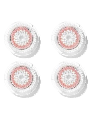 Clarisonic Radiance Facial Cleansing Brush Head Replacement Compatible with Mia 1 Mia 2 Mia Fit Alpha Fit Smart Profile Uplift and Alpha Fit X 4 Count Radiance Brush Head (4 Count)