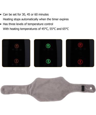 Portable Neck Heating Pillow - Soft Nerz Fleece Wrap for Stiffness Relief | USB Charging | Perfect for Home Use - Buy Online on SooperMarket.com