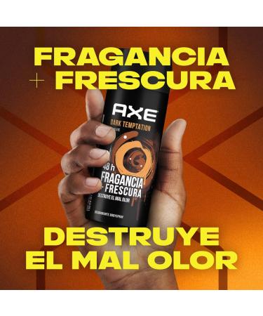 AXE Dark Temptation Deodorant Body Spray for Men 4 Oz - 2 Pack | Long-Lasting Fragrance - Buy Online on SooperMarket.com