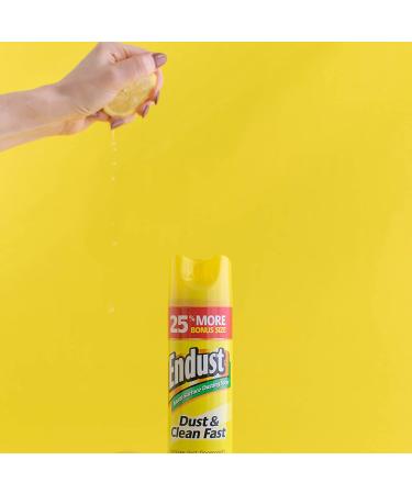 Endust Multi-Surface Lemon Zest Cleaning Spray 12.5oz (2-Pack) - Dusting and Polishing Formula - Buy Online on SooperMarket.com