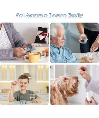 Pill Cutter and Crusher - Professional Grade Splitter for Small Pills - Buy Online on SooperMarket.com