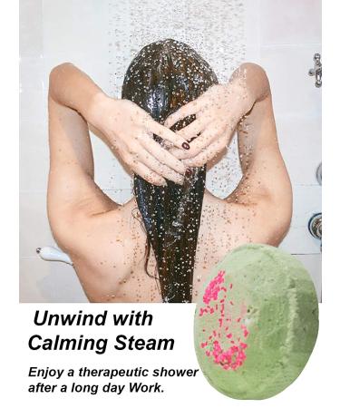 Eucalyptus Peppermint Shower Steamers - Aromatherapy Stress Relief Set - Buy Online on SooperMarket.com