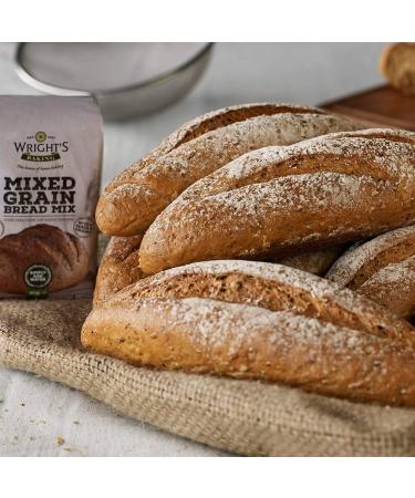 Wright's | Mixed Grain Bread Mix 2X500g (1Kg) | For Machine or Hand Baking | High in fibre | suitable for vegetarians - Buy Online on SooperMarket.com
