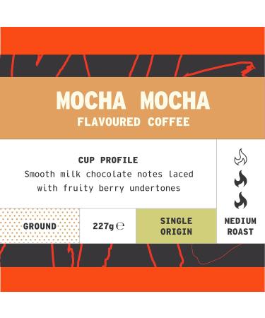 Ethiopian Mocha Flavoured Ground Coffee 227g Bag - Chocolate & Fruits Notes | Arabica Medium Roast | Single Origin Omni Grind - We Are Coffee Co - Buy Online on SooperMarket.com
