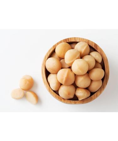 Buy Food to Live Dry Roasted Macadamia Nuts - 2 lbs | Unsalted Keto Vegan Snack High Protein Kosher Bulk - Great for Baking - Buy Online on SooperMarket.com
