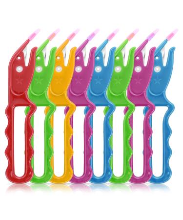 Lusofie 8Pcs Rubber Band Cutter for Hair  Elastic Hair Tie Cutter Rubber Hair Tie Remover Easy to Remove Disposable Rubber Band Tool