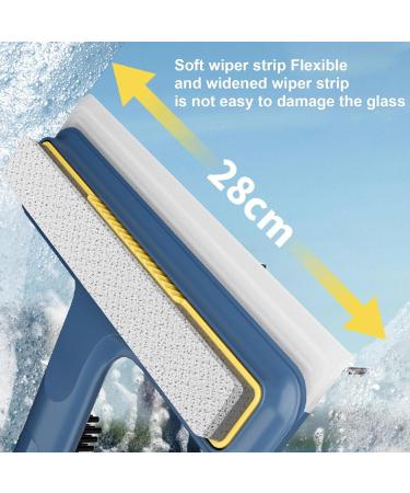 Neamou Mesh Screen Cleaner Brush - 4-in-1 Window Screen Net Mesh Cleaner Wet And Dry Dual-Use Window Cleaner Tool Pet Hair Brush For Screen Sofa Wall Cleaning Blue - Buy Online on SooperMarket.com