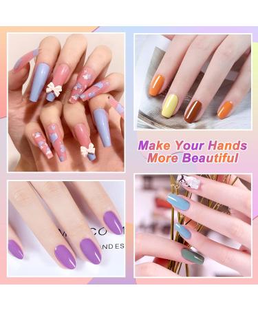 36Pcs SHOWNAIL Gel Nail Polish Set - 30 Vibrant Colors with Base, Glossy & Matte Top Coat - Glowing Diamond Finish - 8ml DIY Nail Kit - Buy Online on SooperMarket.com