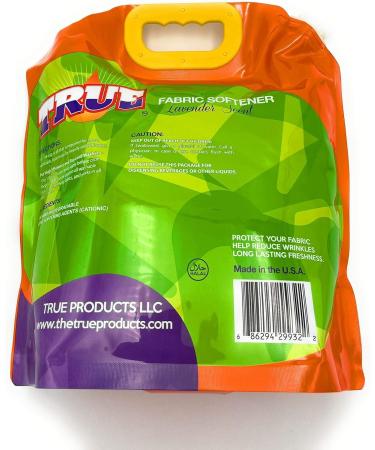 True Detergent Plant-Based Fabric Softener - 101 Loads - Sensitive Skin - Lavender Scent - Made in USA & Halal - Eco-Friendly Cotton Seed Formula - Buy Online on SooperMarket.com