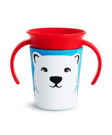 Munchkin Miracle 360 WildLove Trainer Cup 6 oz/ 177 ml Polar Bear