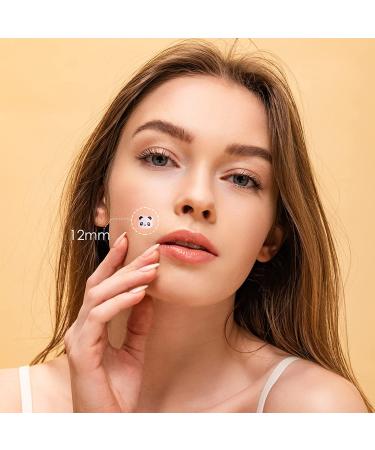 AUSLKA Panda Pimple Patches 120 Count - Hydrocolloid Spot Dots for Face Acne Absorbing Cover Patch - Blemishes and Pimple Stickers for Clear Skin - Pack of 1 - Buy Online on SooperMarket.com