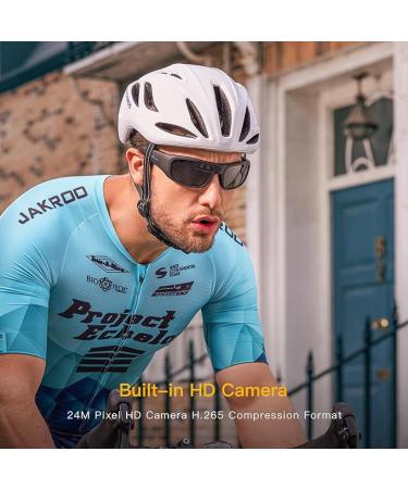 OhO 128GB Camera Glasses | 24M Resolution | H.265 1080P Smart Glasses | UV400 Sunglasses Lens | Outdoor Sport Unisex - Buy Online on SooperMarket.com