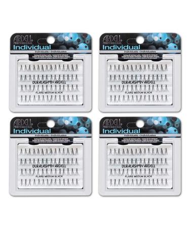 Ardell False Eyelashes Medium Black 4 Pack