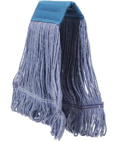 Yocada Heavy Duty Cotton Wet Mop - Commercial Grade, Industrial Strength with Telescopic Iron Pole - 55.1 Inches - Buy Online on SooperMarket.com