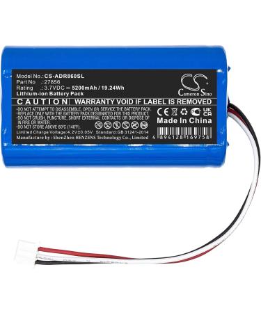 FITHOOD 5200mAh Battery Replacement for Albrecht DR860 DR855 DR 27856 - High-Performance Long-Lasting Power - Buy Online on SooperMarket.com