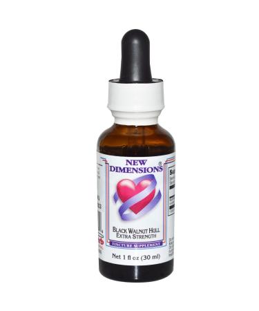 Kroeger Herb Co New Dimensions Black Walnut Hull Extra Strength 1 fl oz (30 ml)