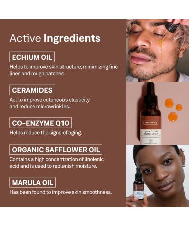 facetheory Lipade Q10 Oil Booster Serum S6 - Ceramide Barrier Serum Oil-booster Serum With Marula Added COQ10 and Ceramides Vegan and Cruelty-Free Made in the UK | 30 ml - Buy Online on SooperMarket.com