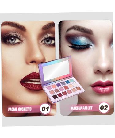 BELLIFFY 1pc 15 15 Colors Eye Shadow Plate Makeup Eyeshadow 15 Colors Eyeshadow Powder Waterproof Eye Shadow - Buy Online on SooperMarket.com
