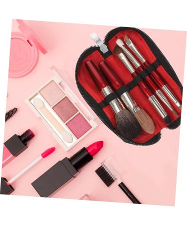 NOLITOY 5 Sets Makeup Brush with Bag - Premium Eyeshadow Blush & Cosmetic Applicators for Flawless Beauty | International Shipping Available - Buy Online on SooperMarket.com