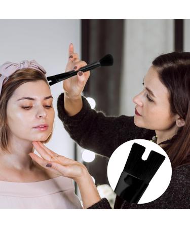 Molain Nose Contour U-Shaped Makeup Brush - 2-in-1 Dual Ended Brush for Sculpting & Defining Nose & Cheek Bones (Black) - International Shipping Available - Buy Online on SooperMarket.com
