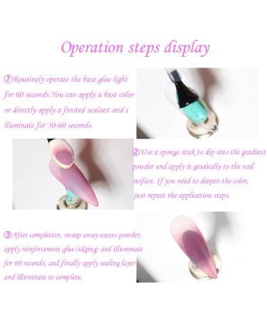 Gradient Nail Powder Set - 16 Color Solid Nail Pigment for Stunning Ombre Nail Art | Glittery DIY Nail Accessories - Buy Online on SooperMarket.com