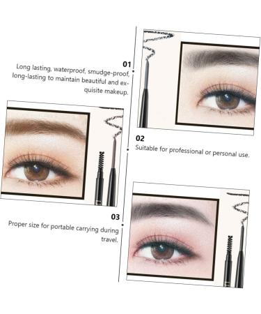 Beavorty 2pcs 2 1 Eyebrow Makeup Tools Triangle Eyebrow Pencil To Rotate - Buy Online on SooperMarket.com