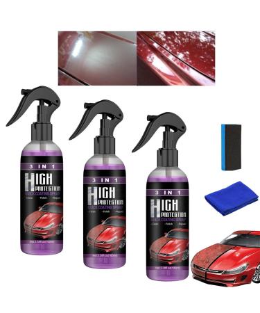 Marvulur - Marvulur Car Cleaner Marvulur Car Nano Spray Marvulur Car Nano Repair Spray Marvulur 3 in 1 High Protection Fast Car Ceramic Coating Spray for Car (3)