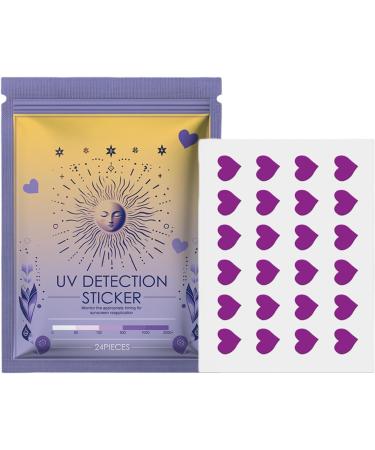 Virtcooy UV Detection Patches - Sunblock Patches | Sunscreen Reminder Stickers Know When to Re-Apply Sunscreen Sun Patch for Sunscreen love - Buy Online on SooperMarket.com