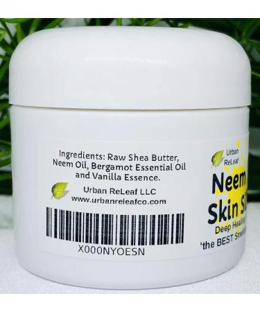 Urban ReLeaf Neem Skin Silk Healing Salve - Vegan Ayurvedic Formula for Dry Skin - Buy Online on SooperMarket.com